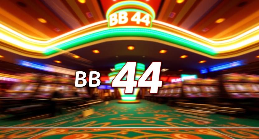 Live dealer streaming tables on BB44 casino